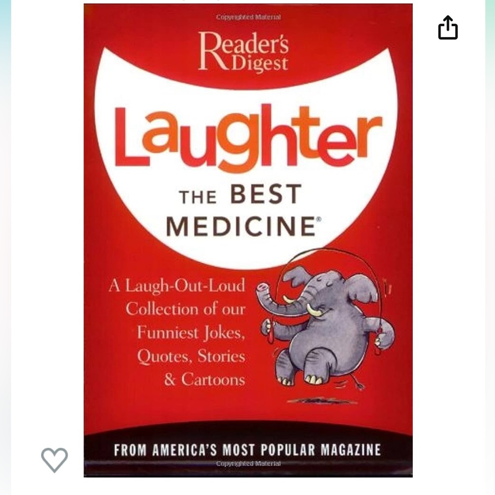NEW Readers Digest Laughter the Best Medicine